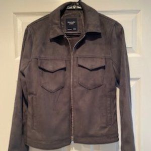 Abercrombie Suede Biker Jacket